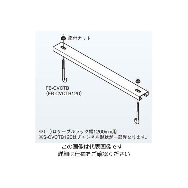 ネグロス電工 上下カバークランプ CVCTB30 1個（直送品）