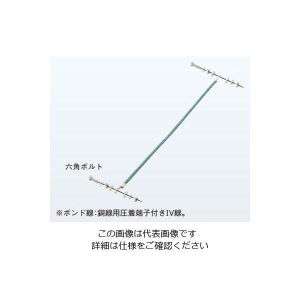 ネグロス電工 アースボンド線 EBKS1450 1本（直送品） - アスクル