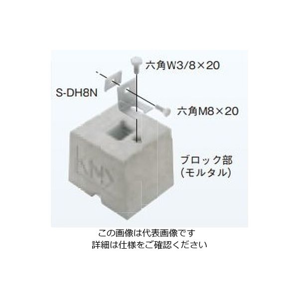 ネグロス電工 配管システム 基礎ブロック MKBH11N 1個（直送品）