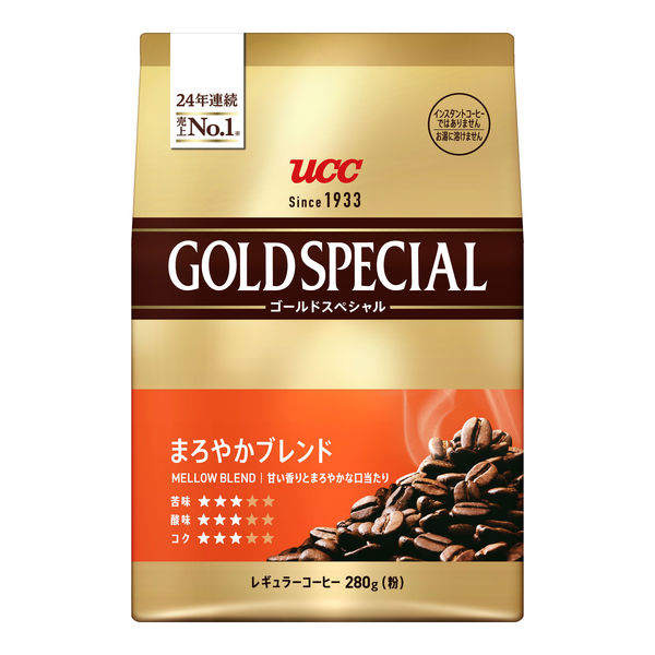 【コーヒー粉】ゴールドスペシャル まろやかブレンド 1袋（280g）