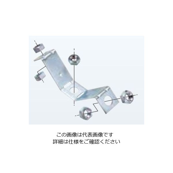 ネグロス電工 振れ止め金具 ステンレス SDYF2W4 1個（直送品