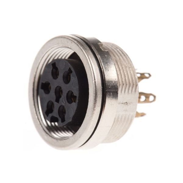 Lumberg DINソケット 7極 メス パネルマウント 0304 07 1ロット(50個)（直送品）