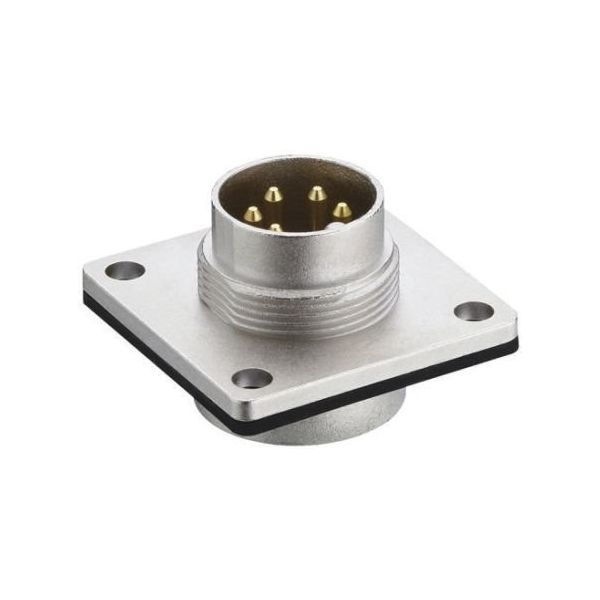 Lumberg DINプラグ 7極 オス パネルマウント 0318 07-1 1ロット(50個)（直送品）