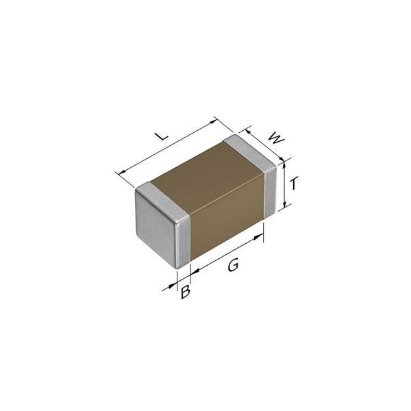 積層セラミックコンデンサ(MLCC) 470nF 50V dc 0603 (1608M) CGA3E3X7R1H474K080AB（直送品） -  アスクル