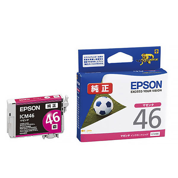 エプソン（EPSON） 純正インク ICM46 マゼンタ IC46シリーズ 1個（わけ