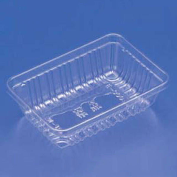 フルーツトレー エコフルーツ E-300 浅 特厚　2000枚(100×20) 00311596　リスパック（直送品）