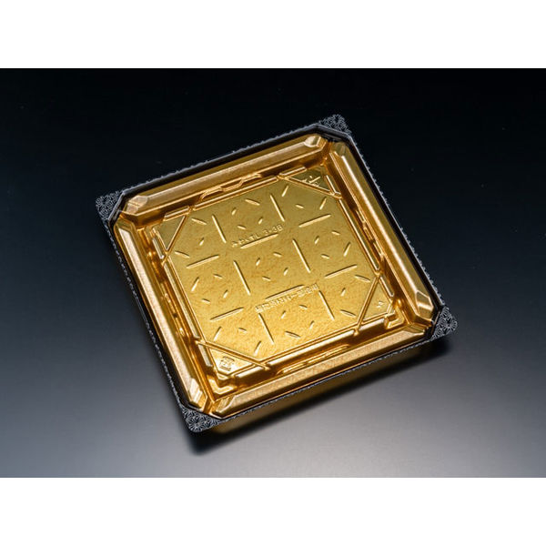 バイオPET 美枠寿司 3-3B 箔おし金　600枚(50×12) FAPR421　リスパック（直送品）