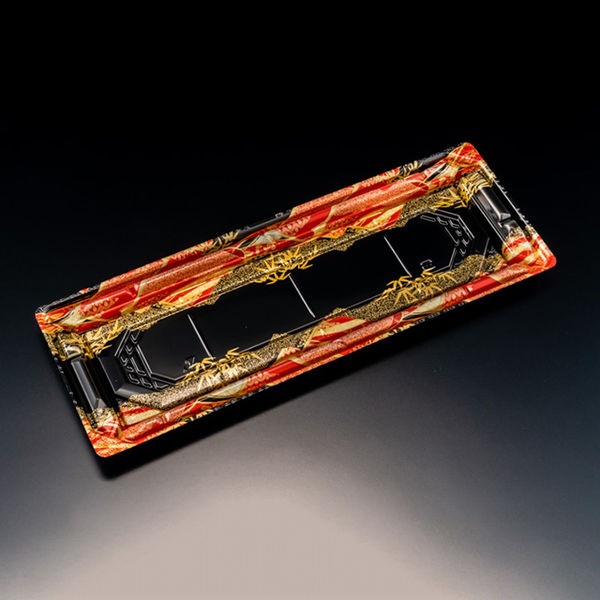 バイオPS 美枠 32-12B はれひ赤　600枚(50×12) FAPV645　リスパック（直送品）