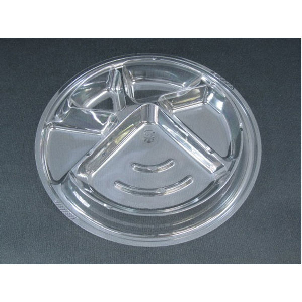 クリーンボール M大中皿 5S-8　1200枚(100×12) PAPS912　リスパック（直送品）