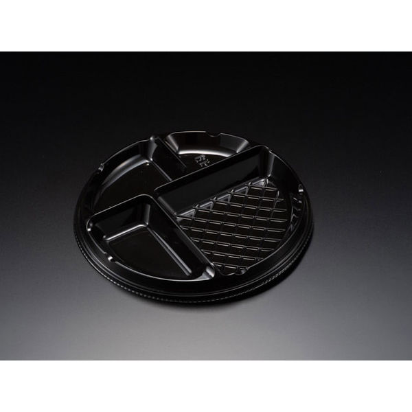 クリーンボール キャッチ 178 中皿 4S-2 黒　1200枚(100×12) PAPU550　リスパック（直送品）