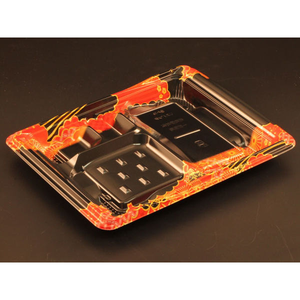 バイオデリカ まんてん10-1B K-ちなみ赤　600枚(50×12) RHBF134　リスパック（直送品）