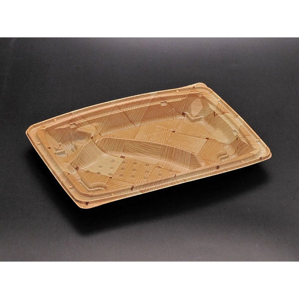 バイオデリカ 枠膳 10-4B K-やわらぎ茶　600枚(50×12) RHBW284　リスパック（直送品）