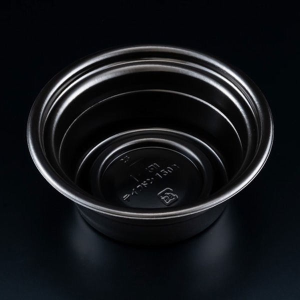 テイク丼 150B 黒　600枚(50×12) RHDT741　リスパック（直送品）