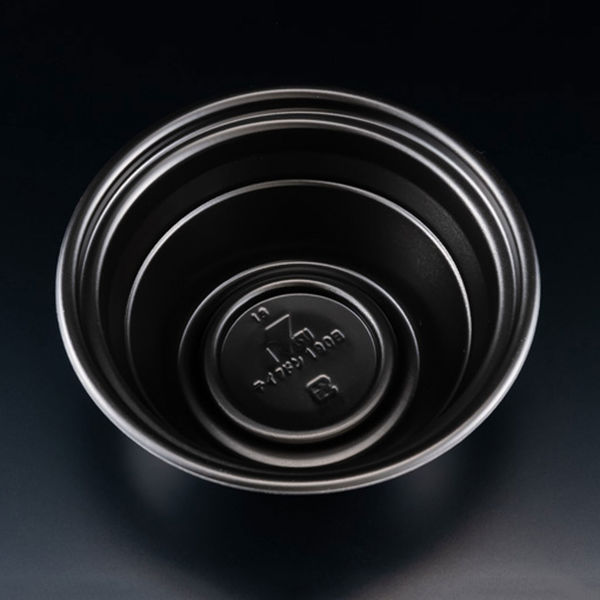 テイク丼 190B 黒　400枚(50×8) RHDT761　リスパック（直送品）