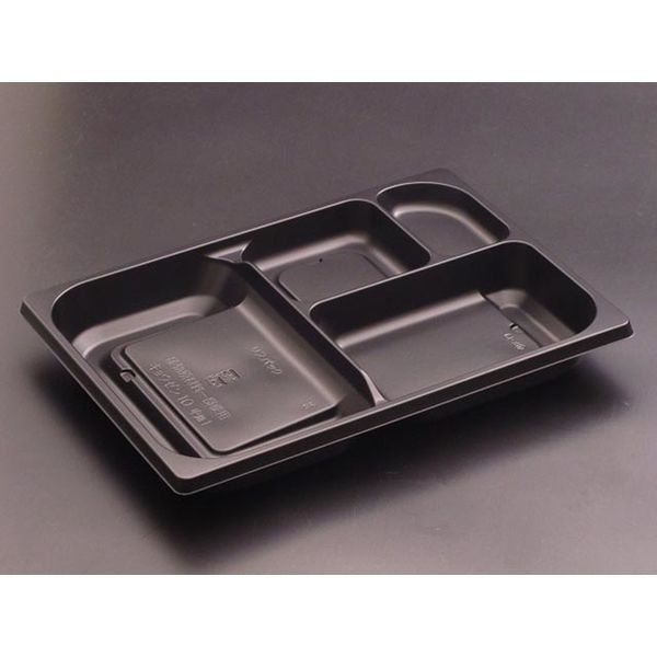 饗膳10中皿1 黒　600枚(50×12) RHHK121　リスパック（直送品）