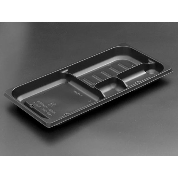 饗膳100中皿1 黒　600枚(50×12) RHHK421　リスパック（直送品）