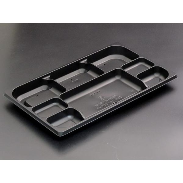 饗膳150中皿2 黒　600枚(50×12) RHHK531　リスパック（直送品）