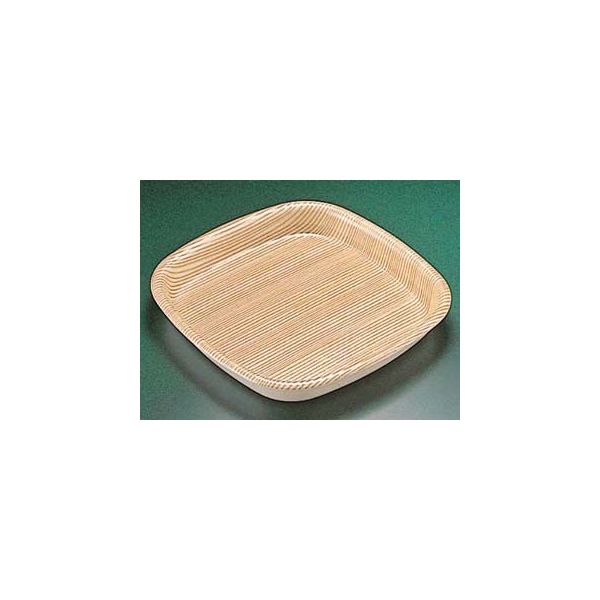 角桶2B浅 木目　300枚(25×12) RLBF867　リスパック（直送品）