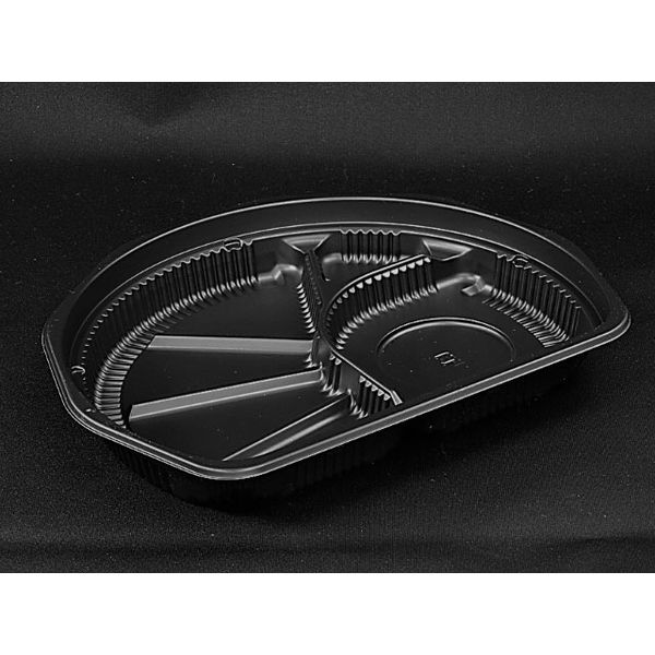 麺コンボ1B 黒　600枚(50×12) RRAI632　リスパック（直送品）