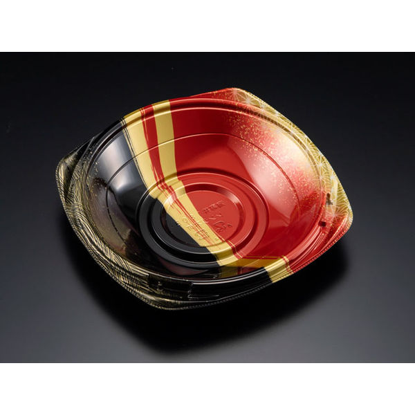 海専丼180B しつか赤　600枚(50×12) RRKS323　リスパック（直送品）