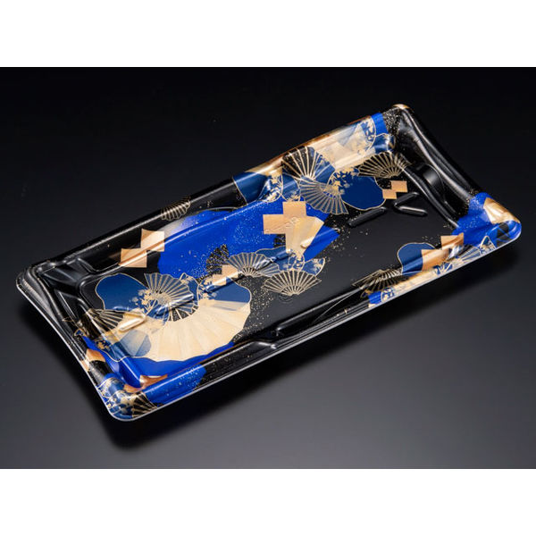 しきさい 2-6B 箔おうぎ青　800枚(50×16) RSAH464　リスパック（直送品）