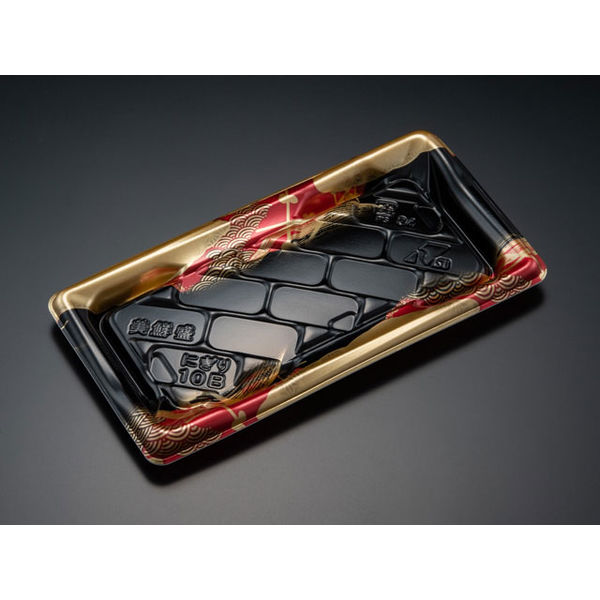 美鮮盛 にぎり10B れいめい赤　600枚(50×12) RSAR692　リスパック（直送品）