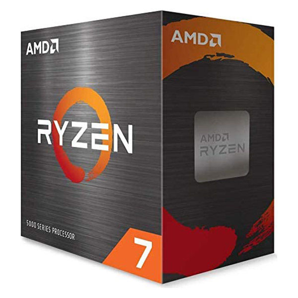 CPU AMD Ryzen 7 5800X 3.8GHz 8コア/16スレッド 36MB 105W 100
