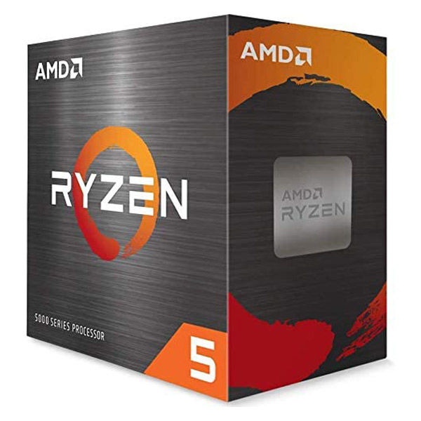 CPU AMD Ryzen 5 5600X 3.7GHz 6コア/12スレッド 35MB 65W 100