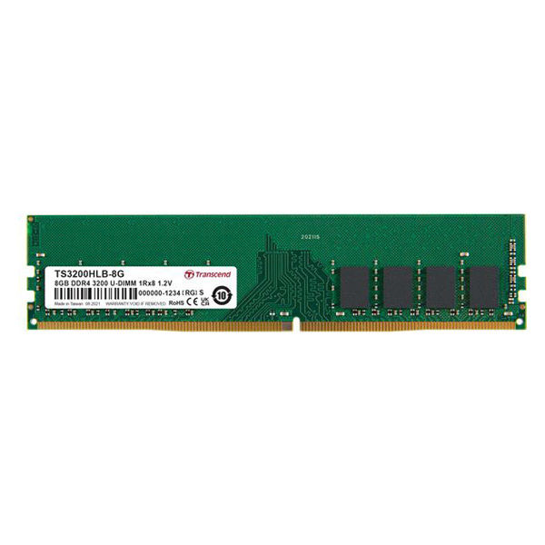 デスクトップ向け増設メモリ DDR4-3200 8GB トランセンド PC