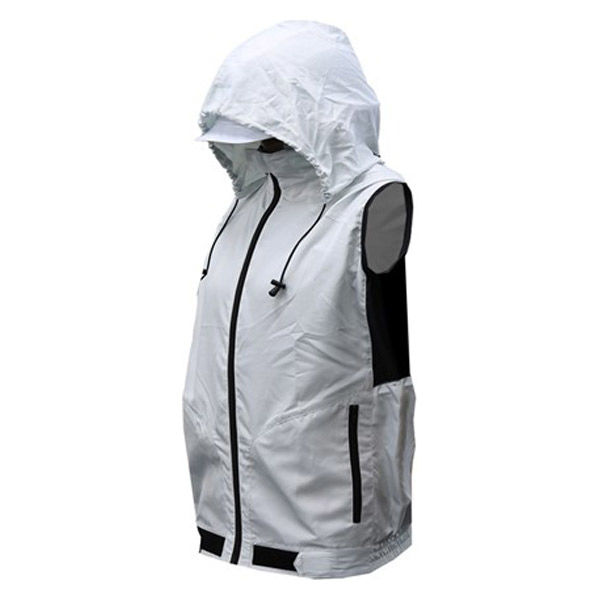 ファン付きウェアセット 9cmファン FAN-02 ベストLL グレー