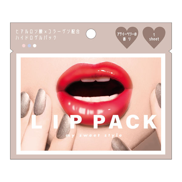 カミオジャパン リップパック GLOSSY LIP ベージュ 1枚入 204436 10