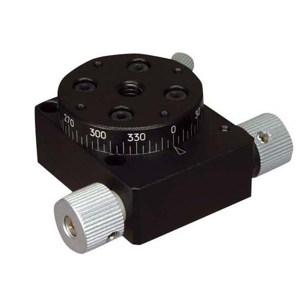 中央精機 ギヤー式回転スリムステージ φ30 RS-327 1台（直送品