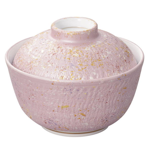 手描き銀彩桜蓋向5客 アンティーク湯呑・盃・猪口一覧｜江戸・明治・