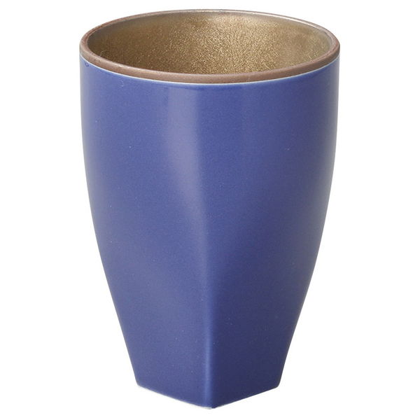 陶雅 フリーカップ 金結晶フリーカップ(青) [4個入] tga-1318-080（直送品）