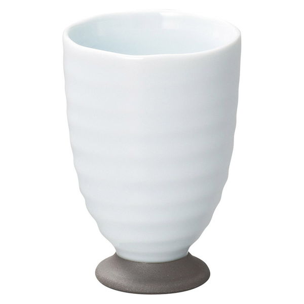 陶雅 フリーカップ 青磁高台フリーカップ [4個入] tga-1318-081（直送品）