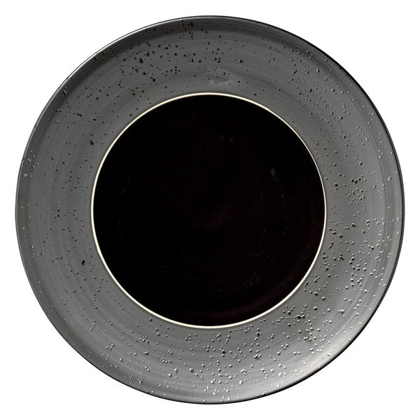 陶雅 大皿 ルミノ ブラック30プレート [1個入] tga-1418-200（直送品）