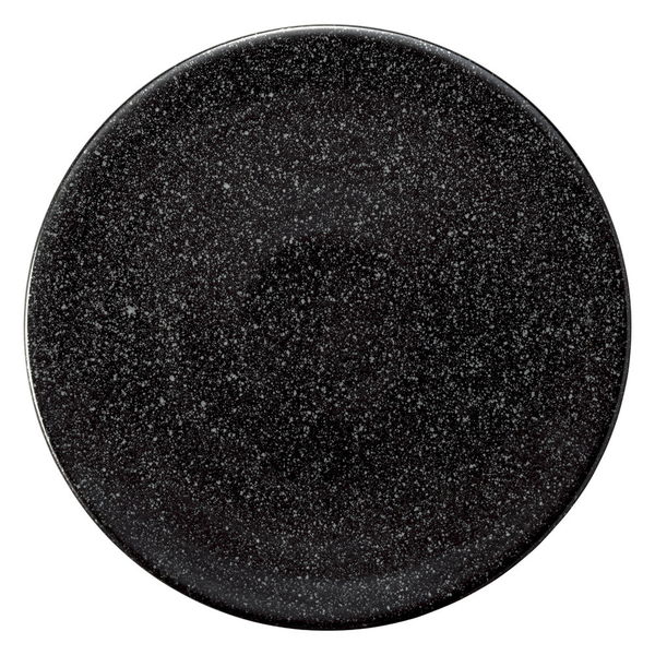 陶雅 大皿 ブラックディッシュ 25cm丸皿 [3個入] tga-1818-054（直送品）