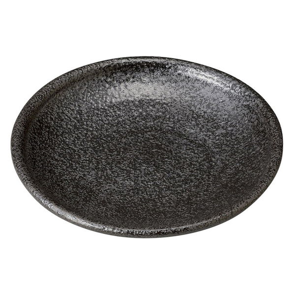 陶雅 取皿 黒油滴丸5寸皿 [7個入] tga-2618-025（直送品）