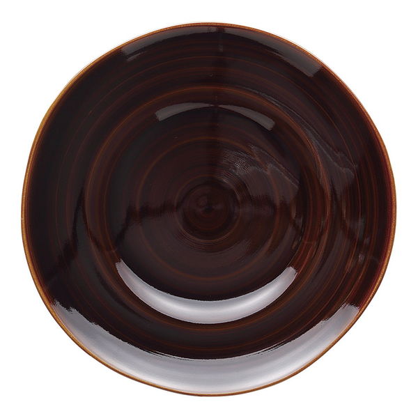 陶雅 中皿 デリエアメ釉23cm皿 [3個入] tga-4018-136（直送品）