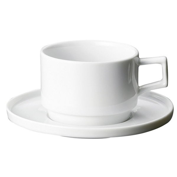 陶雅 カップ＆ソーサー キャレスタック兼用碗皿 [3個入] tga-4018-263（直送品）
