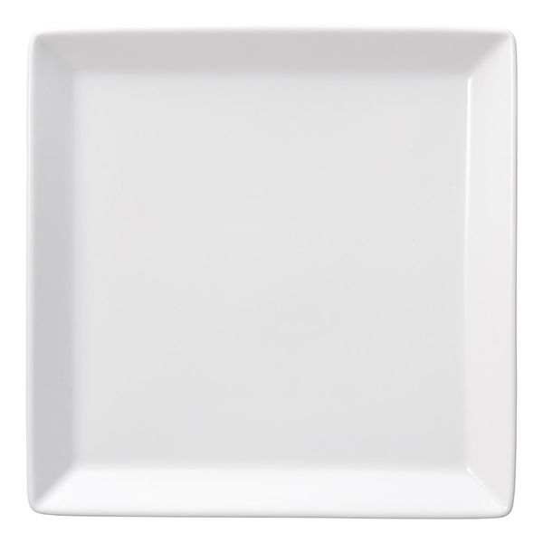 陶雅 大皿 リズホワイト 10 1/2吋スクエアープレート [2個入] tga-4518-313（直送品）