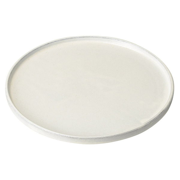 陶雅 大皿 黒土粉引切立26.5cm丸皿 [1個入] tga-4618-031（直送品）