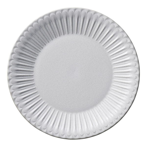 陶雅 中皿 ストーリア ラスティックホワイト 20cmプレート [3個入] tga-4718-086（直送品）