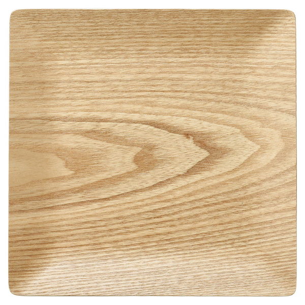 陶雅 木製トレイ ウイローウッド 角型２０cmトレー [3個入] tga-4718-148（直送品）