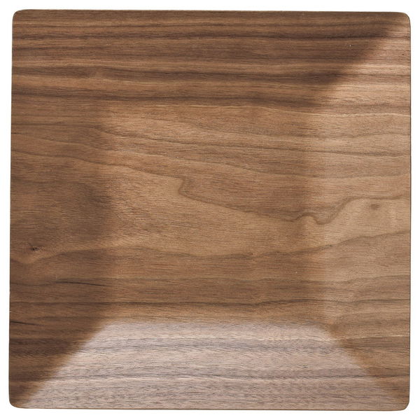 陶雅 木製トレイ ブラックウオールナット 角型２６cmトレー [2個入] tga-4718-262（直送品）