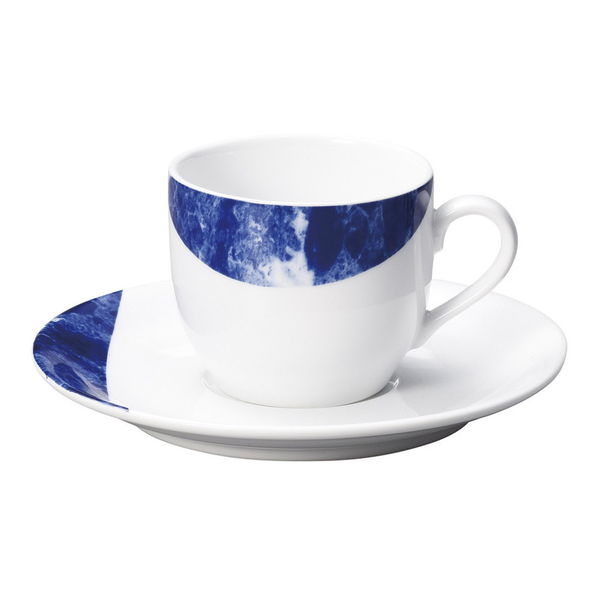 陶雅 カップ＆ソーサー エンペラドール・ブルー (イングレーズ) コーヒー碗皿 [3個入] tga-4718-371（直送品）