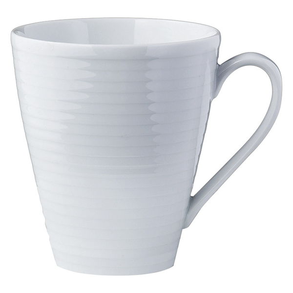陶雅 マグカップ ポエム(白磁) Ｍ08517ポエムマグ [5個入] tga-4818-418（直送品）