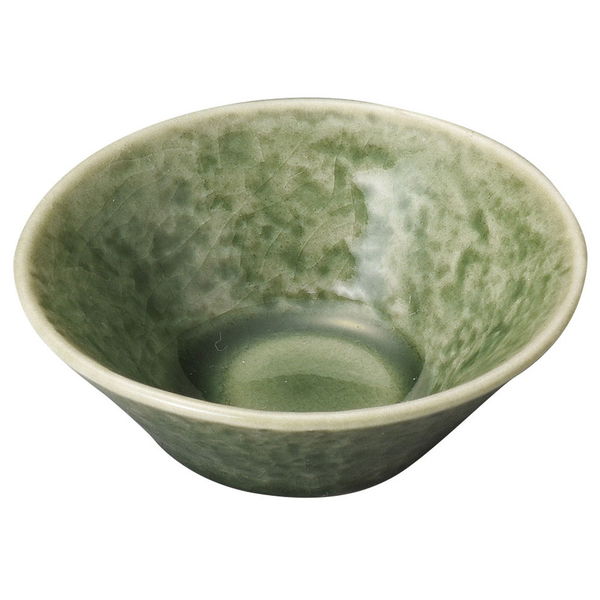 陶雅 珍味 ねり抹茶石目型丸豆鉢 [8個入] tga-5518-042（直送品）