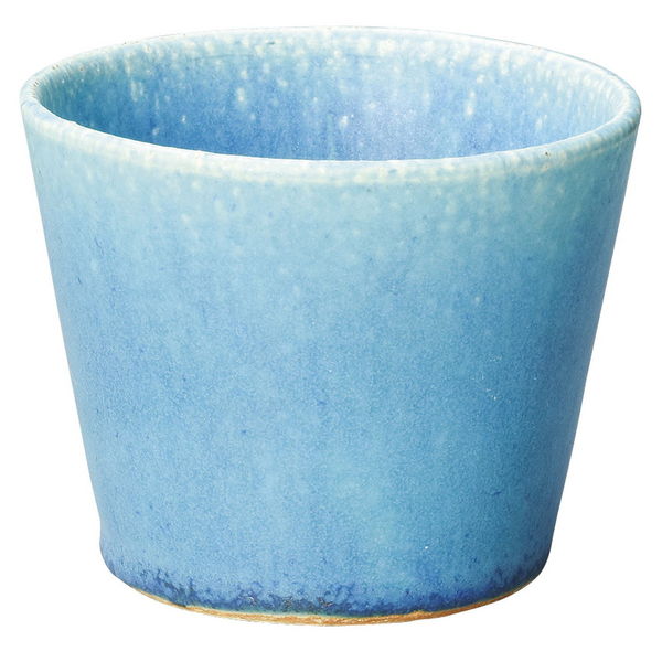陶雅 ロックカップ トルコブルー焼酎カップ(信楽焼) [2個入] tga-6618-031（直送品） - アスクル