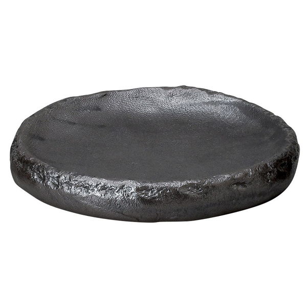 陶雅 陶板 黒土小判石形陶板 [1個入] tga-6618-100（直送品）